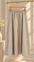 Jupe cuir vegan Louisa